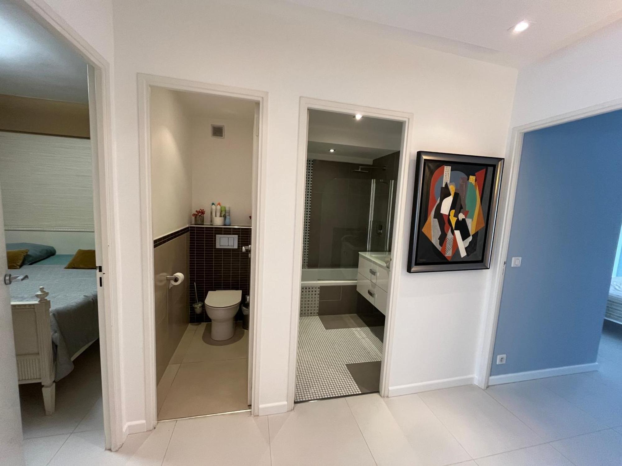 Appartement Calme Familial 3 Ch Avec Terrasses ฌวง-เลส์-แป็งส์ ภายนอก รูปภาพ